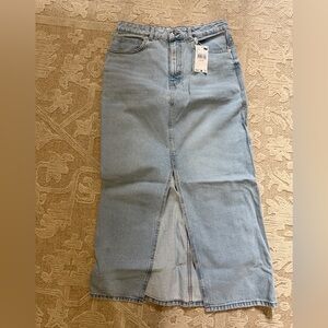 Mango Denim Skirt NWT